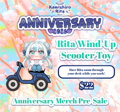 Rita Kamishiro Wind-Up Scooter Toy - 0