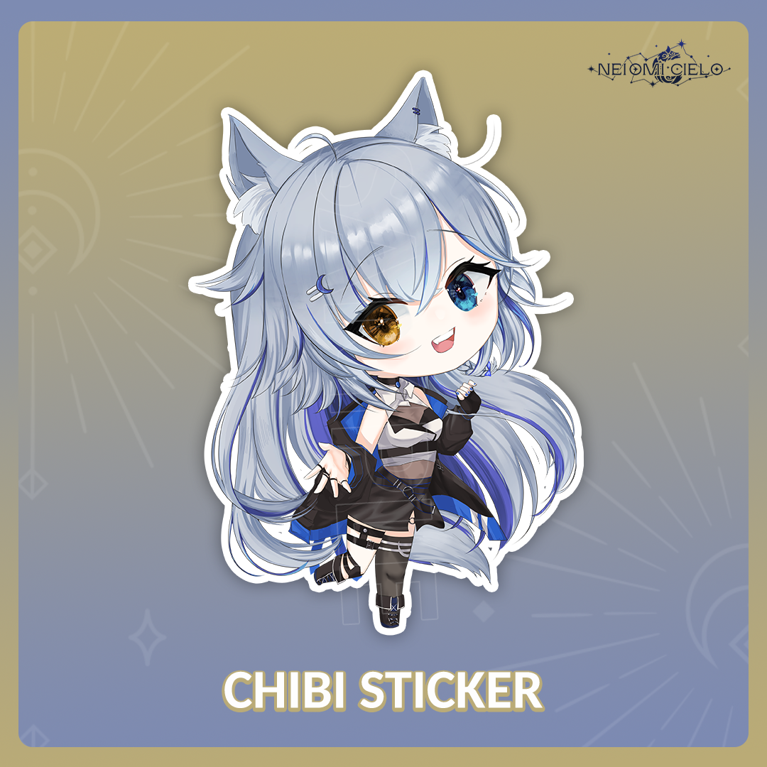 Neiomi Cielo Chibi Stickers [2-Pack]
