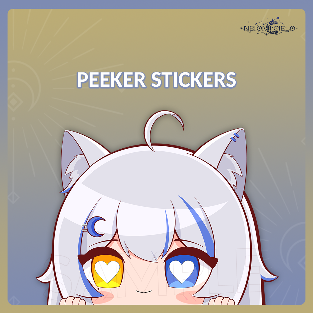Neiomi Cielo Peeker Stickers [2-Pack]