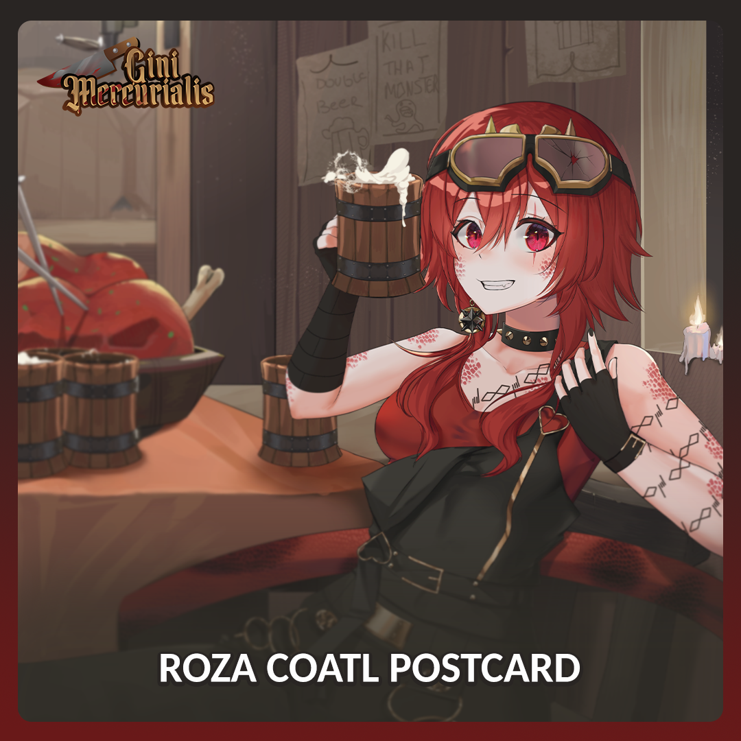 Roza Coatl Postcard