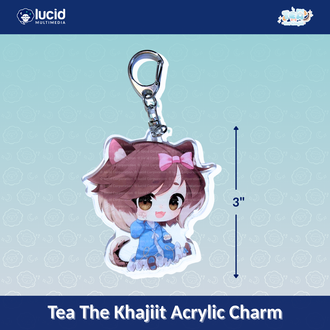 Tea The Khajiit Chibi Keychain