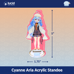 Cyanne Aria Acrylic Standee