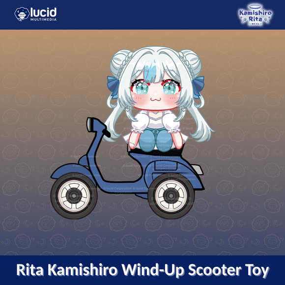 Rita Kamishiro Wind-Up Scooter Toy