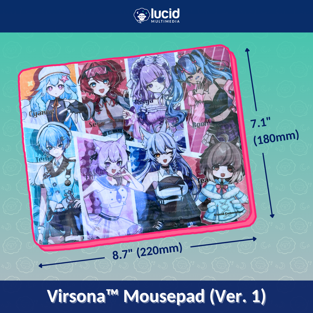 Virsona Mousepad (Version 1) | lucid Multimedia
