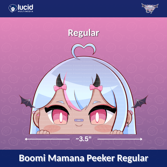 Boomi Mamana Peeker Stickers [2-Pack]