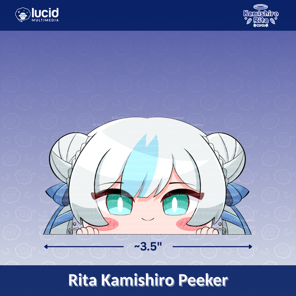 Rita Kamishiro Peeker Sticker