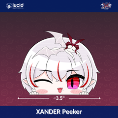 XANDER Peeker Sticker