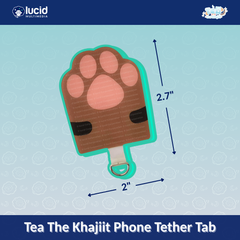 Tea The Khajiit Phone Tether Tab